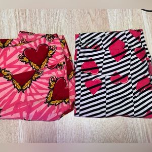 LuLaRoe Vintage TC Valentines Day Leggings